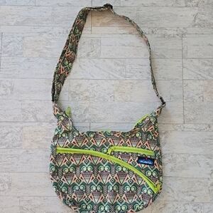 Kavu Crossbody Satchel Sydney Bag Bright Colorful OWL